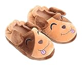 baby pantoffeln stricken  Hezeisoar Jungen Mädchen Tier Baumwolle Hausschuhe Unisex-Kinder Winter Wärme Pantoffeln Kleinkind Indoor rutschfeste Weiche Leicht Hausschuhe