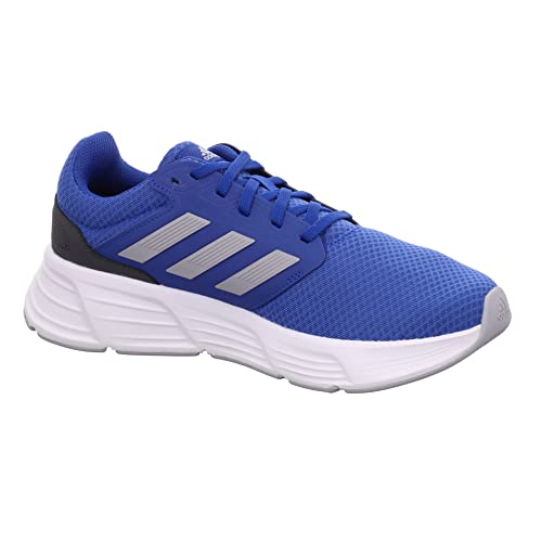 Image of adidas Men Galaxy Q Synthetic Running Shoes HALSIL /Carbon /FTWWHT | LIV00