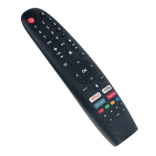 VINABTY Replaced Voice Remote Control dedicated for ZEPHIR TV LED-5021KGOO 32HA10V3 LED-3221GOIN TAG40-8900 LED5021KGOO LED3221GOIN TAG40890 - Image 3