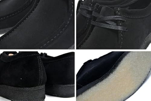 CLARKS ワラビー ブラックスエード　モカシン Clarks CLARKS(クラークス)モカシン ワラエデンロー シューズ