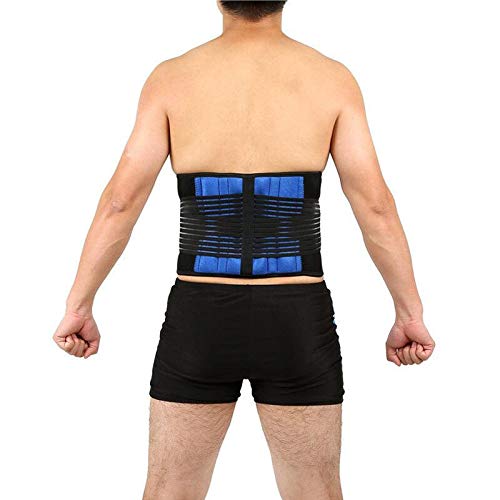 Korektor postawy Regulowane wsparcie dolnej części pleców Blet Neoprenowe wsparcie pleców w talii Korektor postawy w talii Opieka zdrowotna Back Brace (rozmiar: XXL) (L)