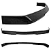 GT-Speed] Compatible/Replacement for RG Style PU Front Bumper Lip Lower Valance, 1984-1992 BMW E30 3-Series