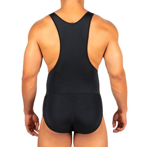 Mens Butt Lifter Shapewear Butt Padded Enhancer Bodysuit Seamless Tummy Control Body Shaper Slimming Tank Top Jumpsuits3