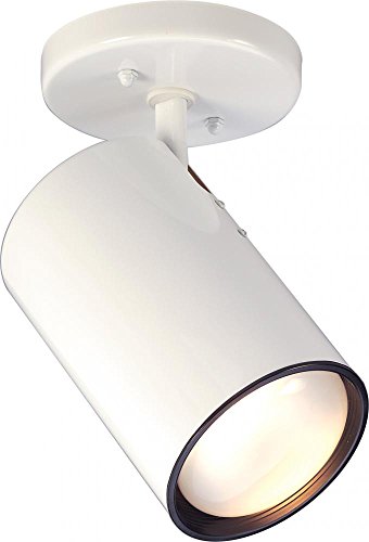 Image of NUVO SF76 /418 One Light Close-to-Ceiling Flush Mount, White