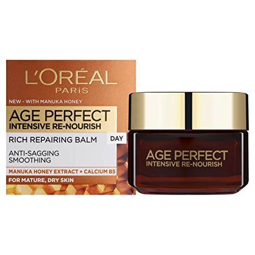 L oreal L  oreal Age Perfect Intensive Renourish Manuka - Crema para el día de la miel, 50 ml x