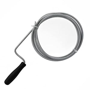 Drain Unblocker Wire Rod Flexible Spring Drain Cleaner Snake Plunger Heavy Duty Waste Pipe Hair Removal Dirt Cleaning…