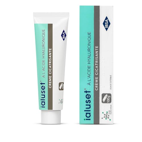 ialuset Hyaluronic Acid Cream - 100% Pure, Undiluted - 3.5 ounces (100 g)