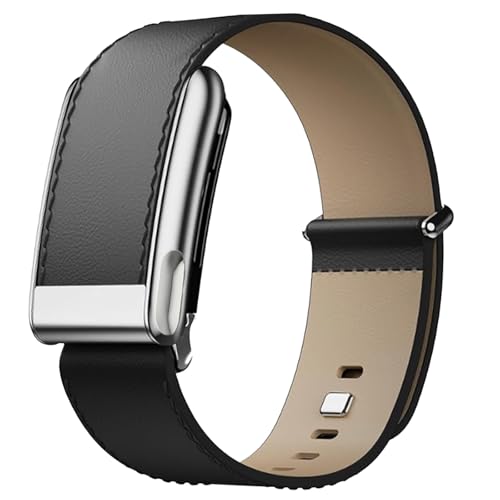 Leather Band Compatible with WHOOP 5.0 MG Life Premium Leather Adjustable Replacement Strap Wristband for Fitness Wellness Sleep Tracker Durable Comfortable for Men Women | Not for Whoop Gen 4