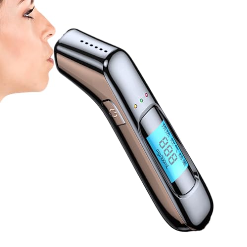 Alcohol Breathalyzer - Portable Breath Alcohol Tester, Rechargeab...