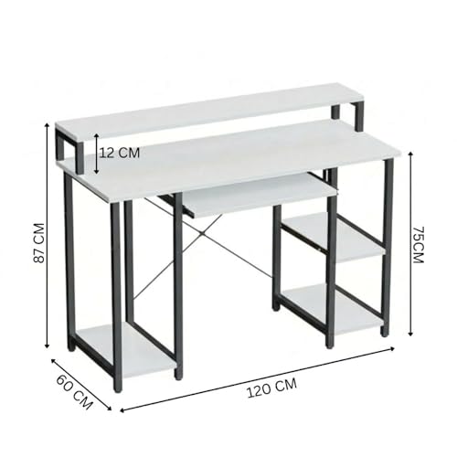 TEKAVO Store TEKAVO Trio Computer Table for Home Pc - Image 3