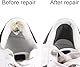 SHSHbuy 12 Paar Sneaker Reparatur Patch,Selbstklebender Sneaker Fersen Patch,Schuhe Ferse Reparatur Verhinderungs Patch Für Schuhe Die Meisten Schuhtypen Geeignet