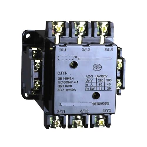 Contacteur CA CJT1-40 anti-arc électrique pour coupures fréquentes de moteur