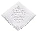 Lillian Rose Daughter Verse Wedding Gift Keepsake Hankie