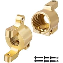 31.4g Upgraded Brass C-Hub Heavy Duty Weights for Axial SCX10 II 1/10 RC Crawler Upgrades Replacement Parts