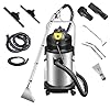 3-in-1 Commercial Carpet Cleaner, Heavy Duty Dust Extractor, Efficient Spray Extract Function, 230mbar Suction, for Cleaning Carpets, Floors, Furniture, and Car Interiors(20L)