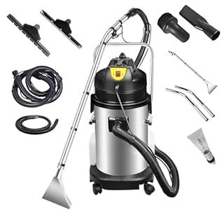 3-in-1 Commercial Carpet Cleaner, Heavy Duty Dust Extractor, Efficient Spray Extract Function, 230mbar Suction, for Cleaning Carpets, Floors, Furniture, and Car Interiors(20L)