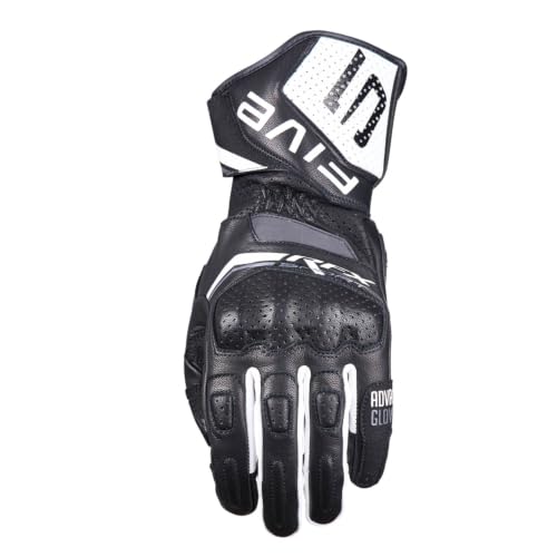 Gants Five RFX Sport Evo taille M Noir Blanc équipement moto