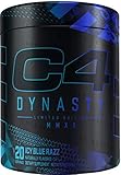C4 Dynasty MMXX Pre Workout Powder ICY Blue Razz | Preworkout Energy Supplement for Men & Women |...