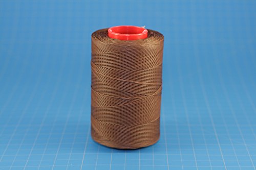 Hilo encerado RITZA 25 Tiger para costura en cuero, color Habano, 25 m, grosor 0.8 mm