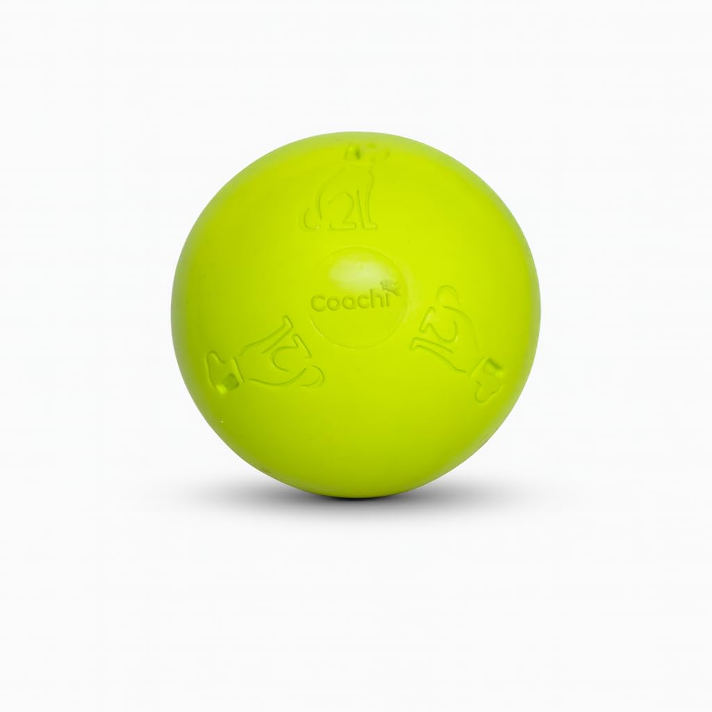 Coachi Boomi Balle | 25 cm | Chaux électrique | Jouet résistant pour chiens actifs | Durable et Longue Durée | Flotte pour le Jeu Aquatique | Conçu par des experts canins