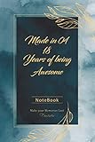  Made in 04 18 Years of being awesome Notebook: Sweet Eighteen Notebook (6x9 inches) with Blank Pages ideal as a Sweet 18 Journal. Perfect as a Sweet 18 ... Party. Great gift for Girls and Teens