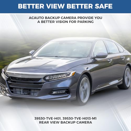 Image of Rearview Camera Backup Camera OE:39530-TVE-H013-M1, 39530TVEH01, 39530TVEH013M1, Compatible with 2018-2021 Honda Accord Hybrid