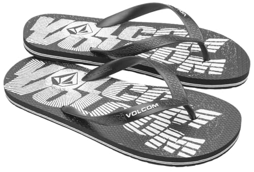 Image of Volcom Men's Volcomotion Flip Flop Sandals - Comfort Foam, Water-friendly Thong Sandal