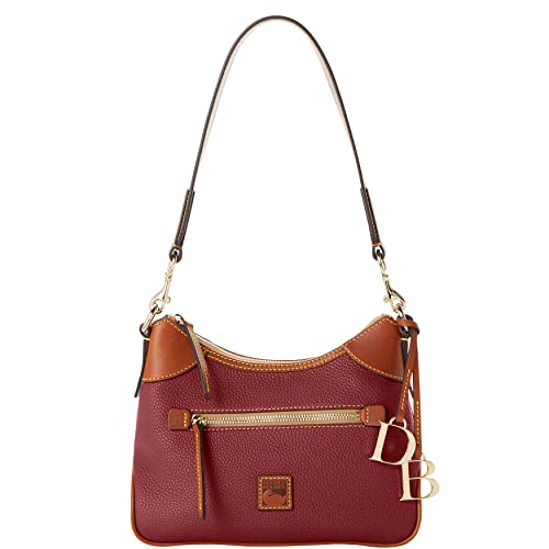 Petit sac à bandoulière Hobo Dooney & Bourke en cuir grainé ajustable