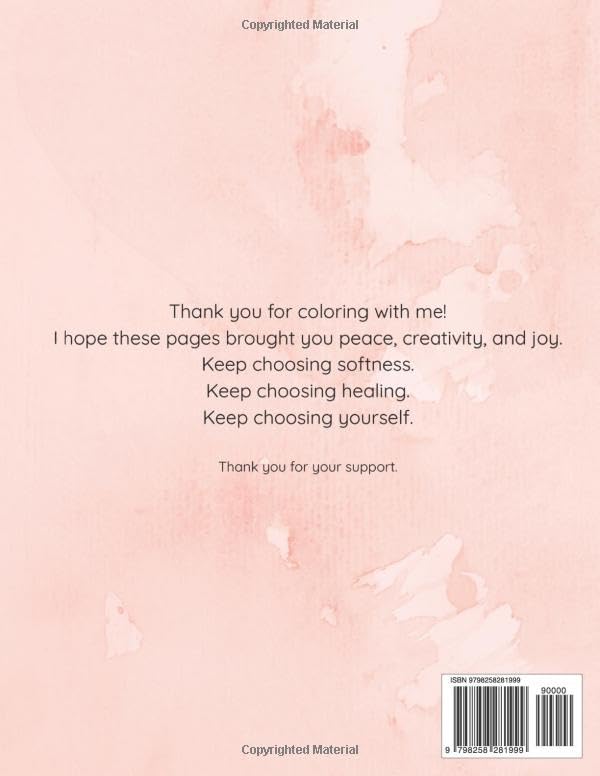 Soft Life Coloring Book for Black Women: 50 relaxing Pages of Peace, Luxury & Healing image 3