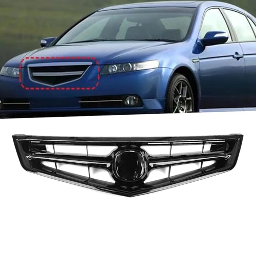 Grille calandre course noir brillant Acura TSX 2006-2008