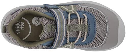 Stride Rite baby boys Srt Jasper Sneaker, Taupe, 5 Toddler US | Image 4