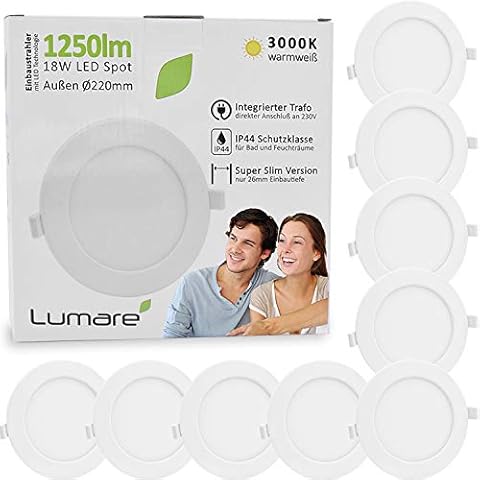 Spot encastré Lumare 18W Cover