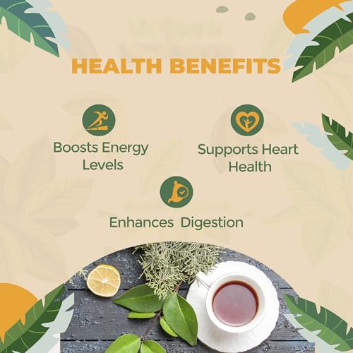 Image of Golden Tips Indian Mango Black Tea, 25 Teabags, High Grown Full Leaf Black Tea, Rich & Natural Mango Flavor, Bold & Aromatic, Energizing & Refreshing Brew