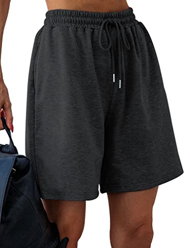 Migcaput Pantalon Deporte Corto Mujer Verano Shorts Deportivos Mujer Pantalones Chandal Mujer Yoga Fitness oscuro,XL Cover
