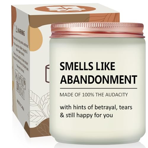 Volufia Coworker Leaving Gifts for Women - Moving Away Gifts for Friends Going Away Gift for Coworker - Goodbye Farewell Good Luck Gift for Colleagues - Lavender Scented Candle