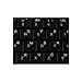 Qwerty Keys Pegatinas de Teclado Ruso Transparentes Letras Blancas - Apto para Cualquier Teclado