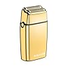 BaBylissPRO FoilFX Cord/Cordless Metal Double Foil Shaver- Gold