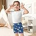 Sletend Starry Night Sky Girls’ Comfy Lined Shorts Lightweight & Skin-Friendly Cotton for All-Day Comfort Ideal for Travel Beach or Home Lounging Toddler Sizes