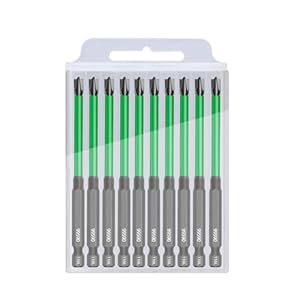 Uitndvyte Magnetische Schraubendreher-Bits 10-teiliges Set