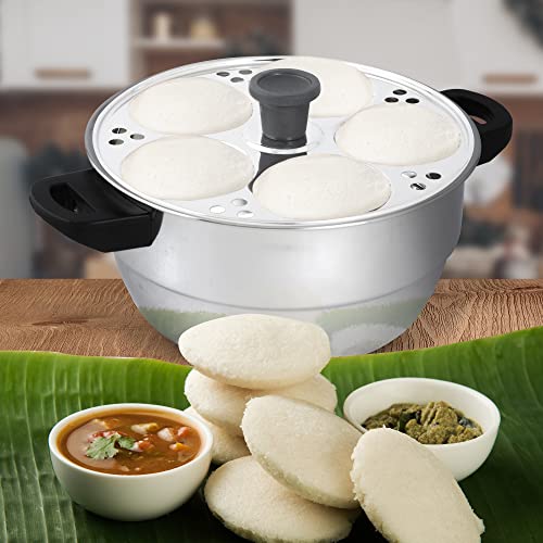 Cuiseur idli vapeur multi-usages | 3 plaques idli et 1 patra