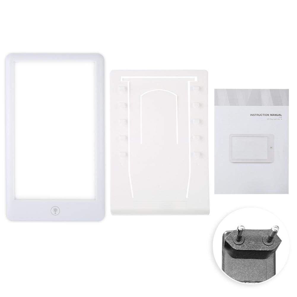 Wakects Lichttherapielampe 32000Lux LED-Vollspektrum Tageslichtlampe