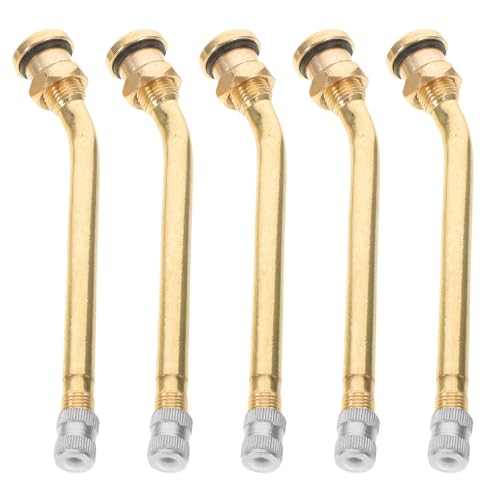 Valves en laiton Healeved pour pneus de camion avec plaques d'étanchéité