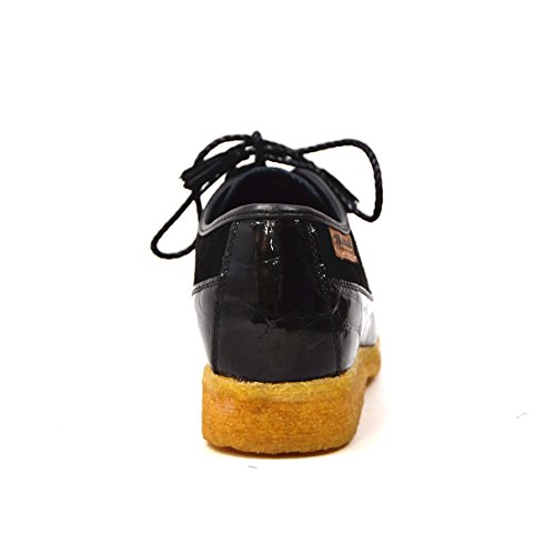 British Collection - Crown Croc Suede and Croc Lace Up Men Shoes4