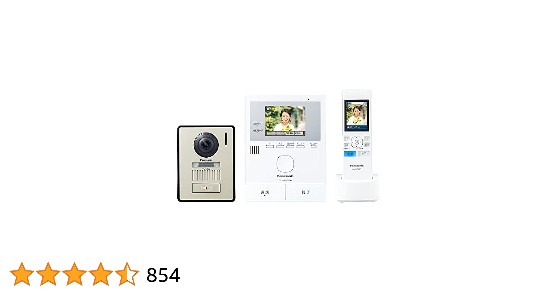 Amazon.co.jp: Panasonic VL-SWE210KLA TV Doorphone, Anywhere