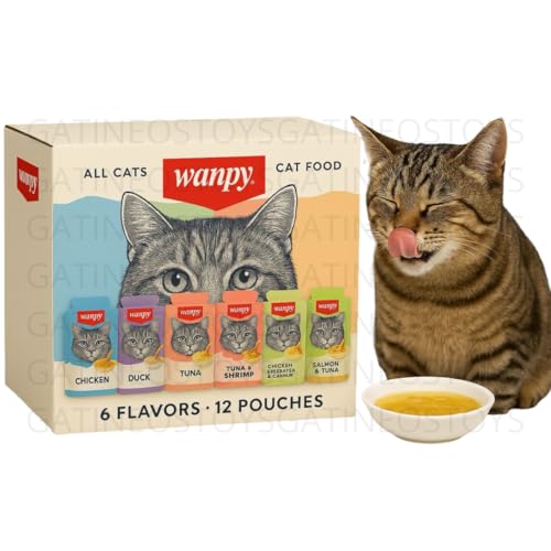 Sachê Super Premium Caldo Sopa 12 Sachês Petisco Úmido Natural para Gatos Alta Palatabilidade - Kit
