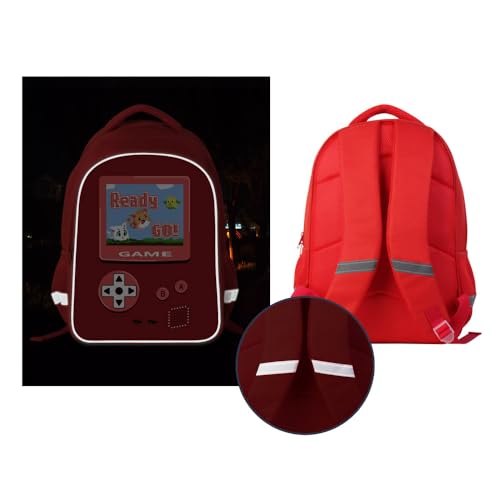 Dispalang Mochila escolar Gamer Controller leve estampada para meninas e meninos, Mochila 3, Mochila