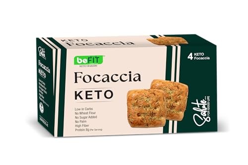beFit Keto Low Carb Focaccia 180gm