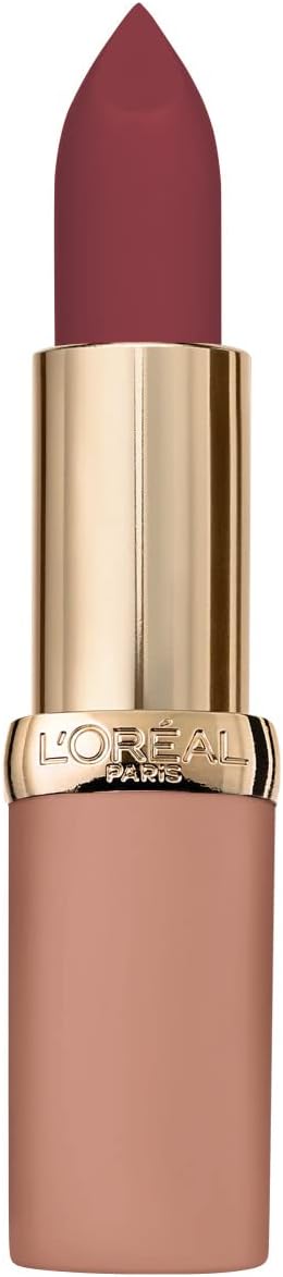 L’Oréal Paris Color Riche Ultra Matte Free the Nudes 06 No Hesitation, kleurintensieve lippenstift in delicate nude-tint, ultra-matte afwerking