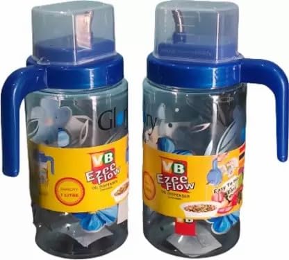 Image of 1000 ml Cooking Oil Dispenser (Pack of 2) (Blue)