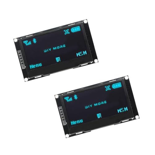 Module d'affichage OLED 2,42" SSD1309 SPI lot de 2 pour projets Arduino et Raspberry Pi